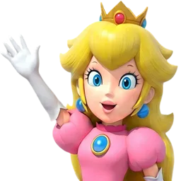 Princess Peach crown